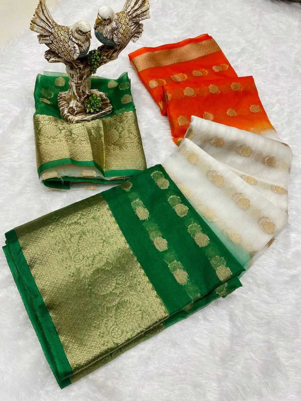 YNF Wholesale Organza Indian Sarees KESH577 781 | Surat Manufacturer