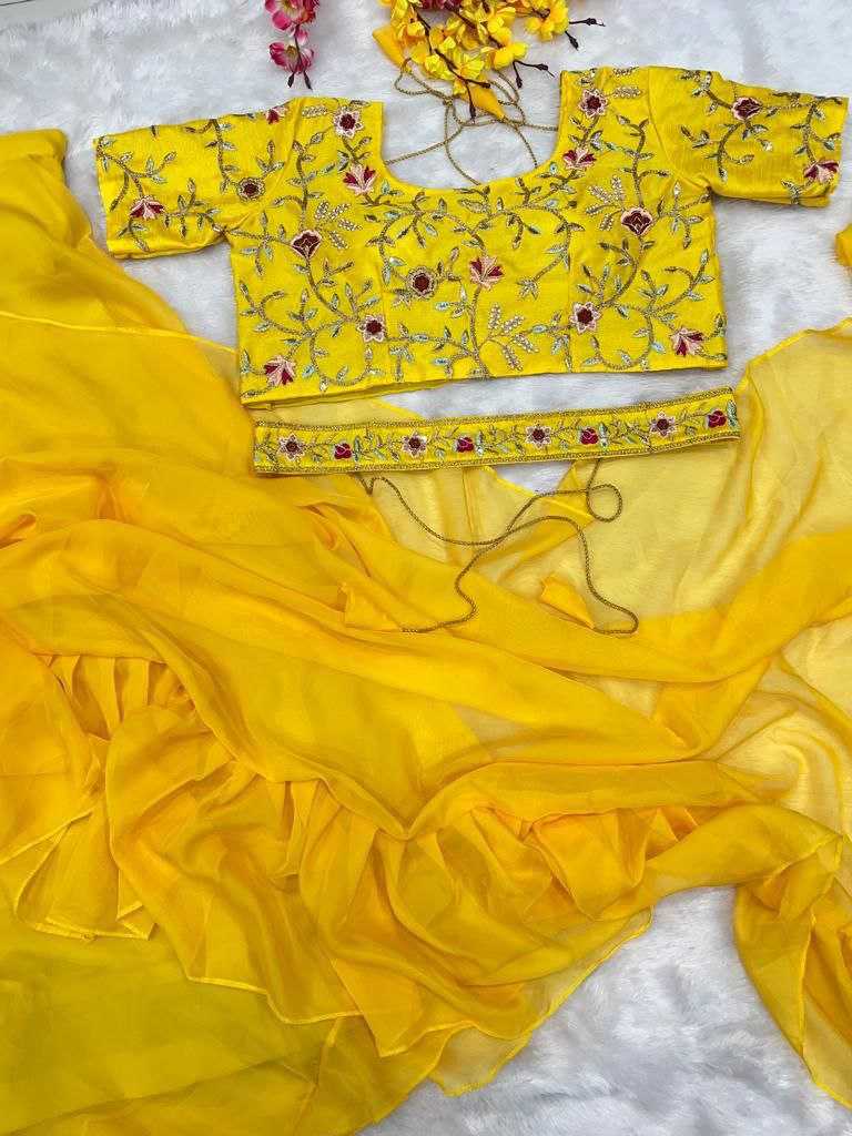 YNF Wholesale Organza Ready To Wear Sarees KESH591 41 | Surat Manufacturer