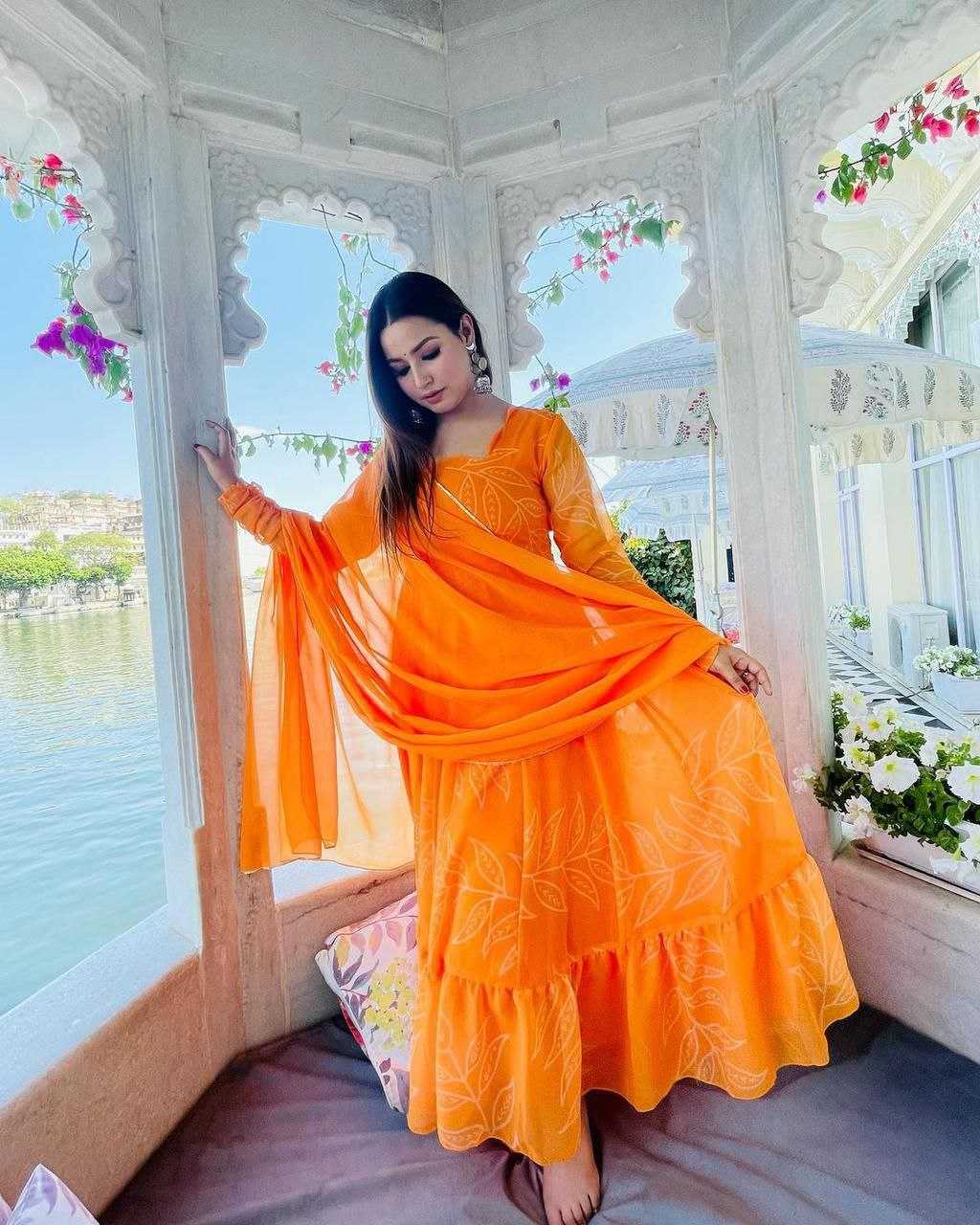 YNF Wholesale Organza Ready To Wear Sarees KESH591 41 | Surat Manufacturer