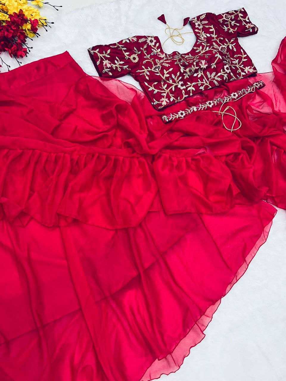 YNF Wholesale Organza Ready To Wear Sarees KESH591 41 | Surat Manufacturer