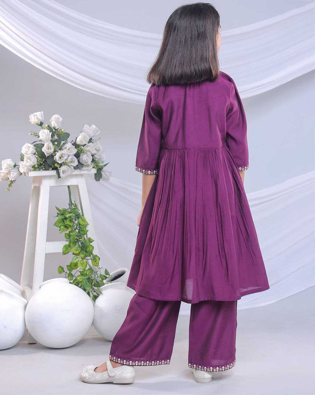 YNF Wholesale Organza Silk Embroidered Frock KESH461 206 | Surat Manufacturer