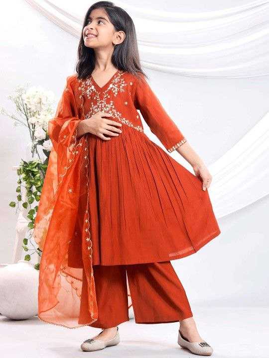 YNF Wholesale Organza Silk Embroidered Frock KESH461 206 | Surat Manufacturer