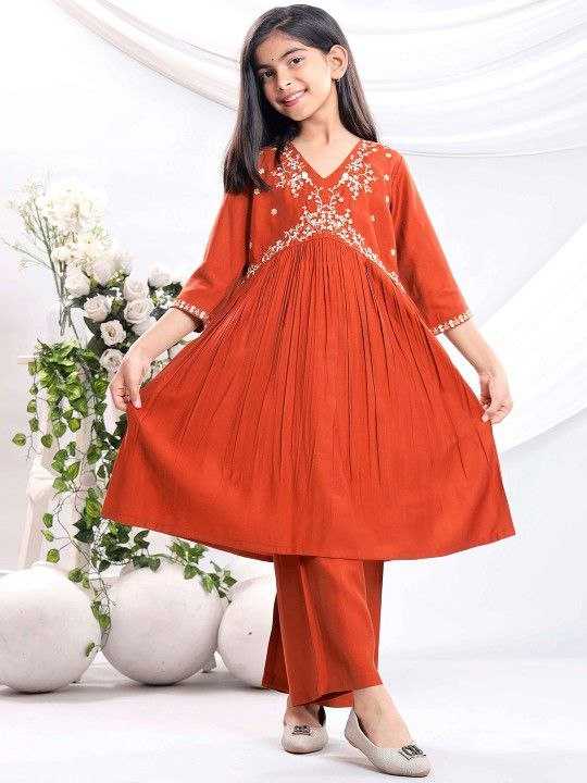 YNF Wholesale Organza Silk Embroidered Frock KESH461 206 | Surat Manufacturer