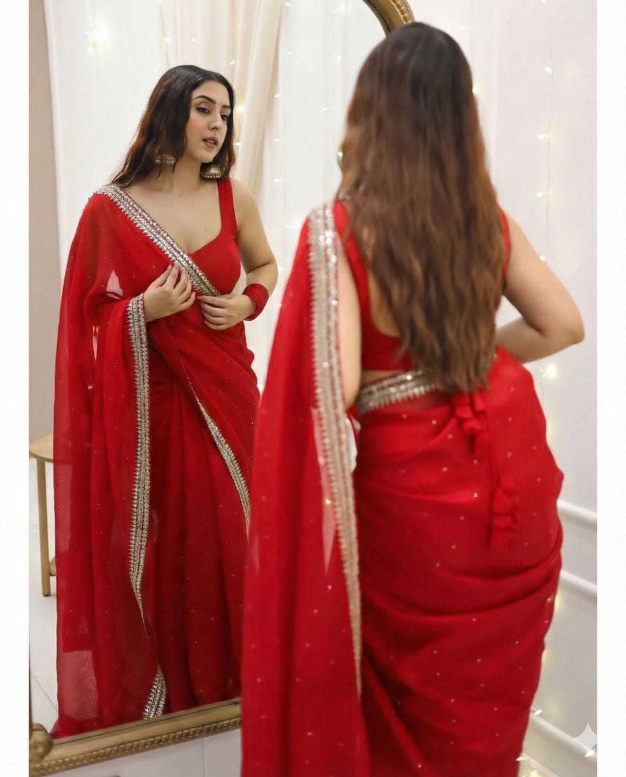 YNF Wholesale Organza Silk Party Wear Silk Sarees KESH519 organza silk | Surat Manufacturer