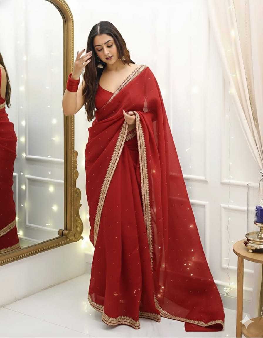 YNF Wholesale Organza Silk Party Wear Silk Sarees KESH519 organza silk | Surat Manufacturer