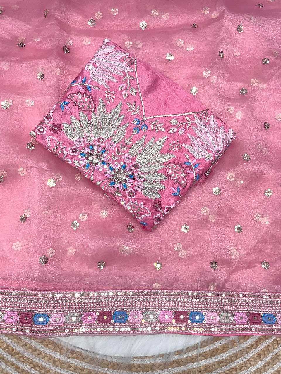 YNF Wholesale Organza Silk Designer Sarees KESH606 1018 | Surat Manufacturer