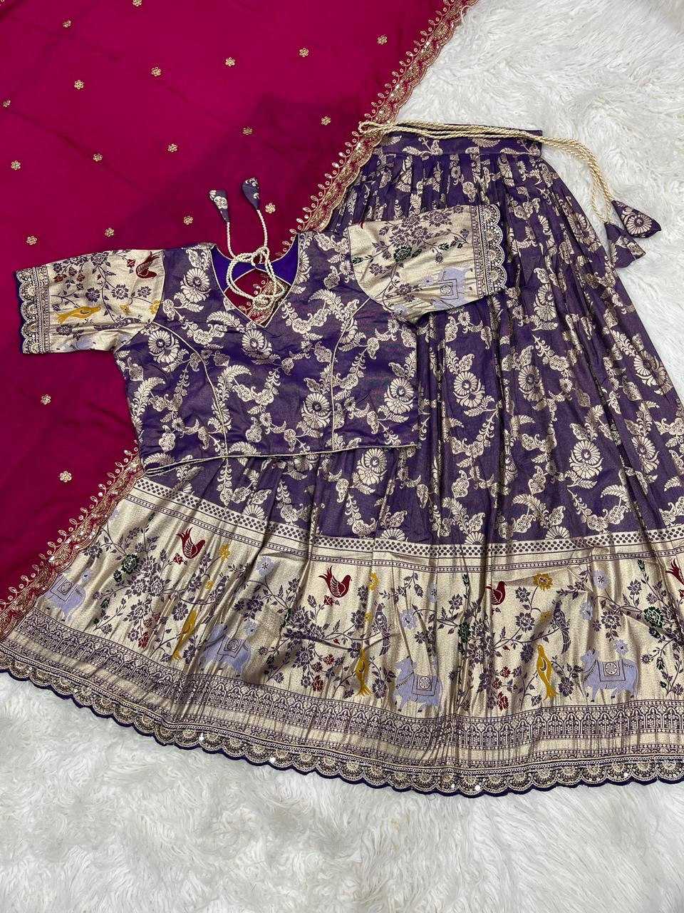 YNF Wholesale Paithani Silk Traditional Lehenga KESH699 Vasudha | Surat Manufacturer