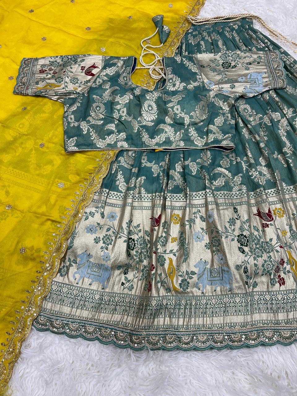 YNF Wholesale Paithani Silk Traditional Lehenga KESH699 Vasudha | Surat Manufacturer