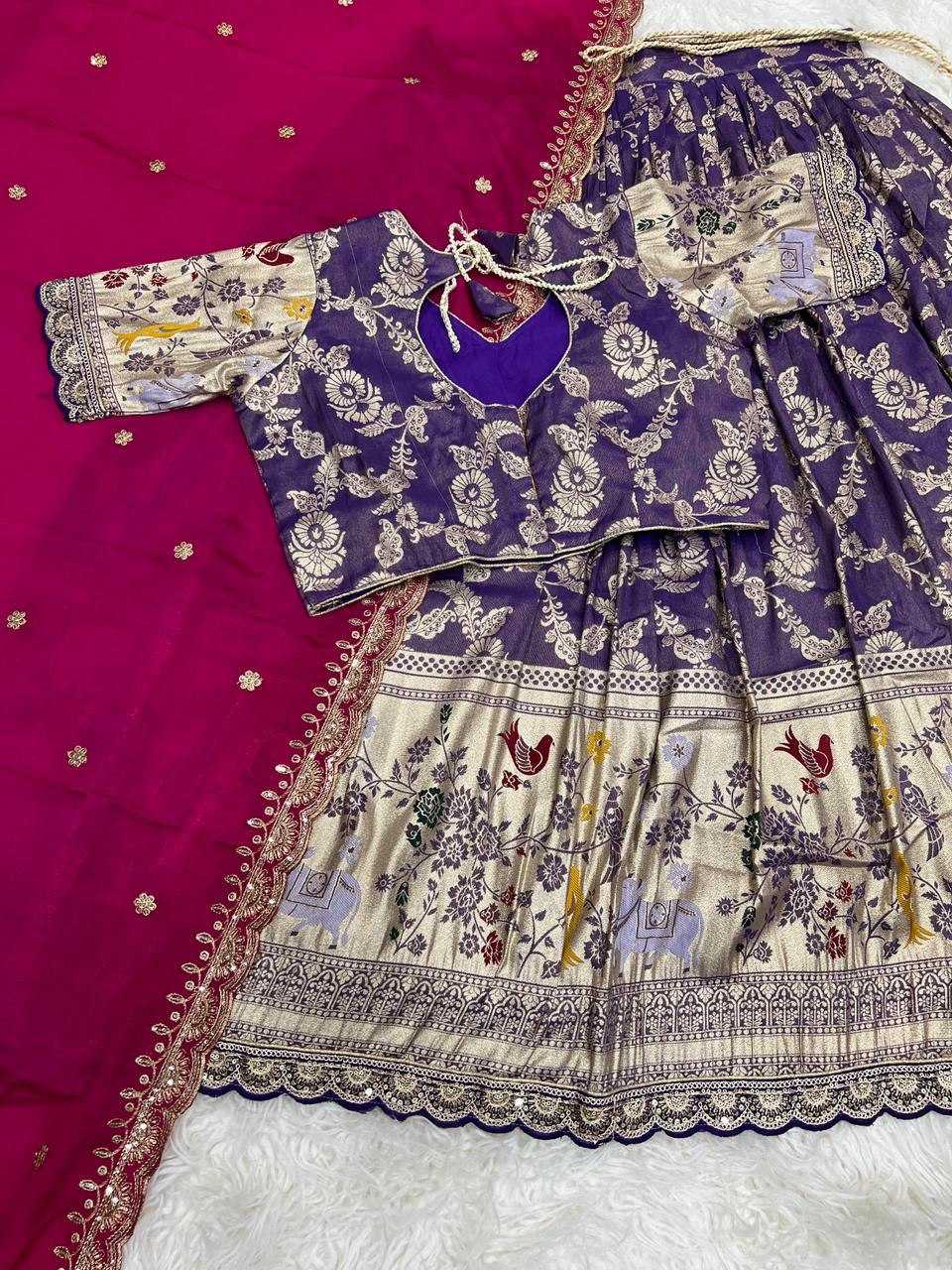 YNF Wholesale Paithani Silk Traditional Lehenga KESH699 Vasudha | Surat Manufacturer
