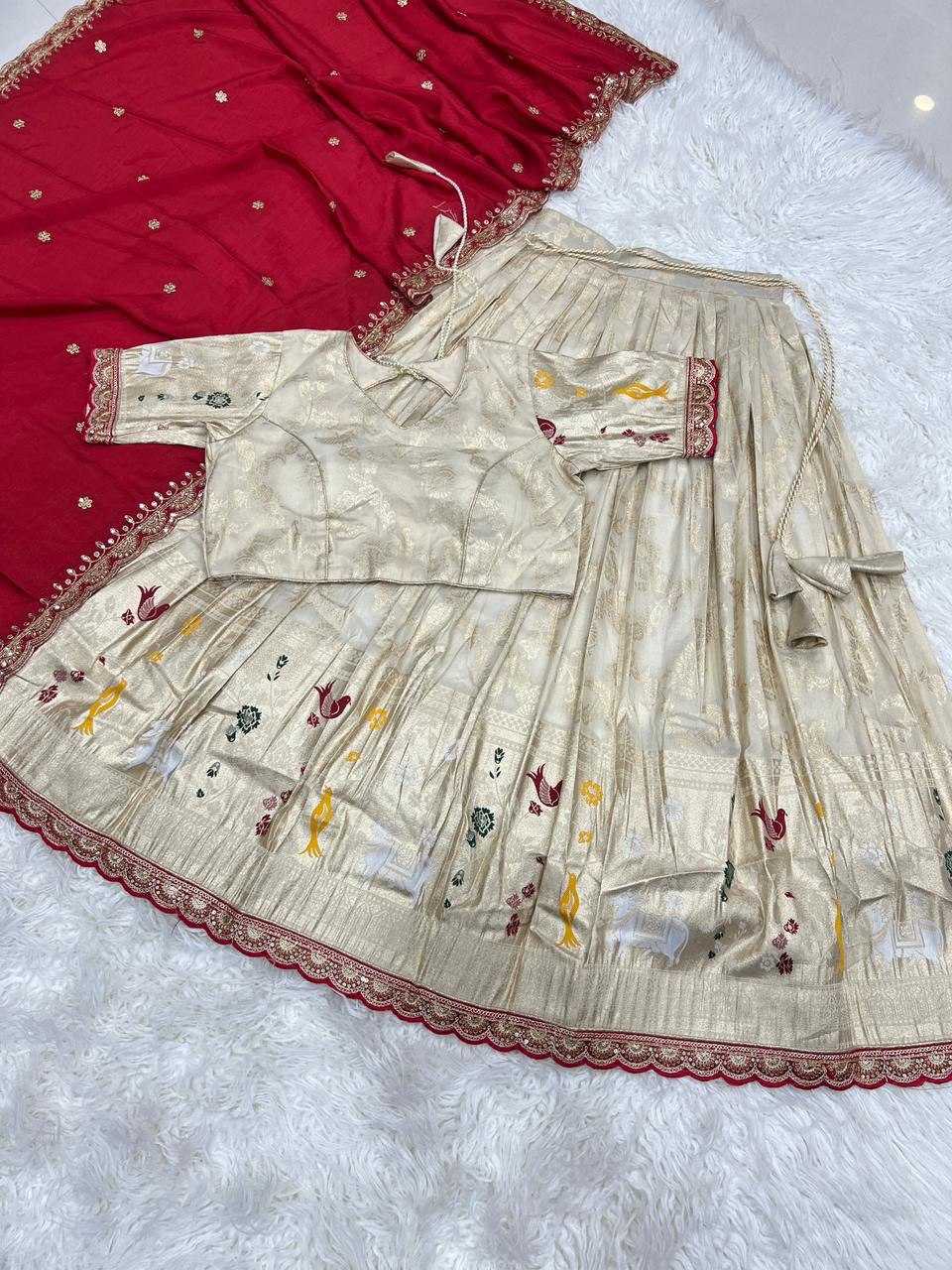 YNF Wholesale Paithani Silk Traditional Lehenga KESH699 Vasudha | Surat Manufacturer