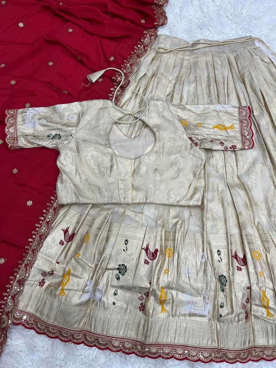 YNF Wholesale Paithani Silk Traditional Lehenga KESH699 Vasudha | Surat Manufacturer