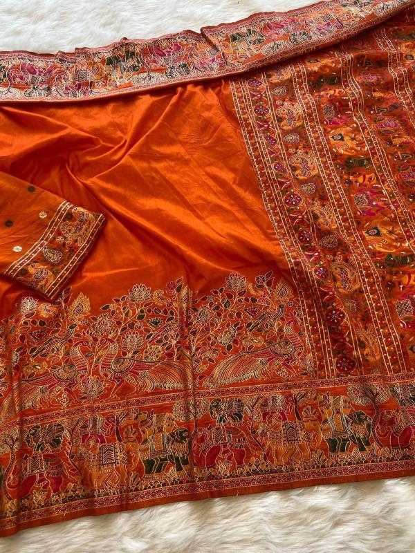 YNF Wholesale Pashmina Silk Party Wear Sarees KESH484 SHILVER | Surat Manufacturer
