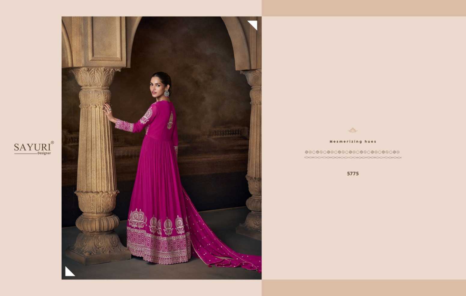 YNF Wholesale Premium Georgette Festive Kurtis KESH481 SAYURI SAADGI 5774 | Surat Manufacturer