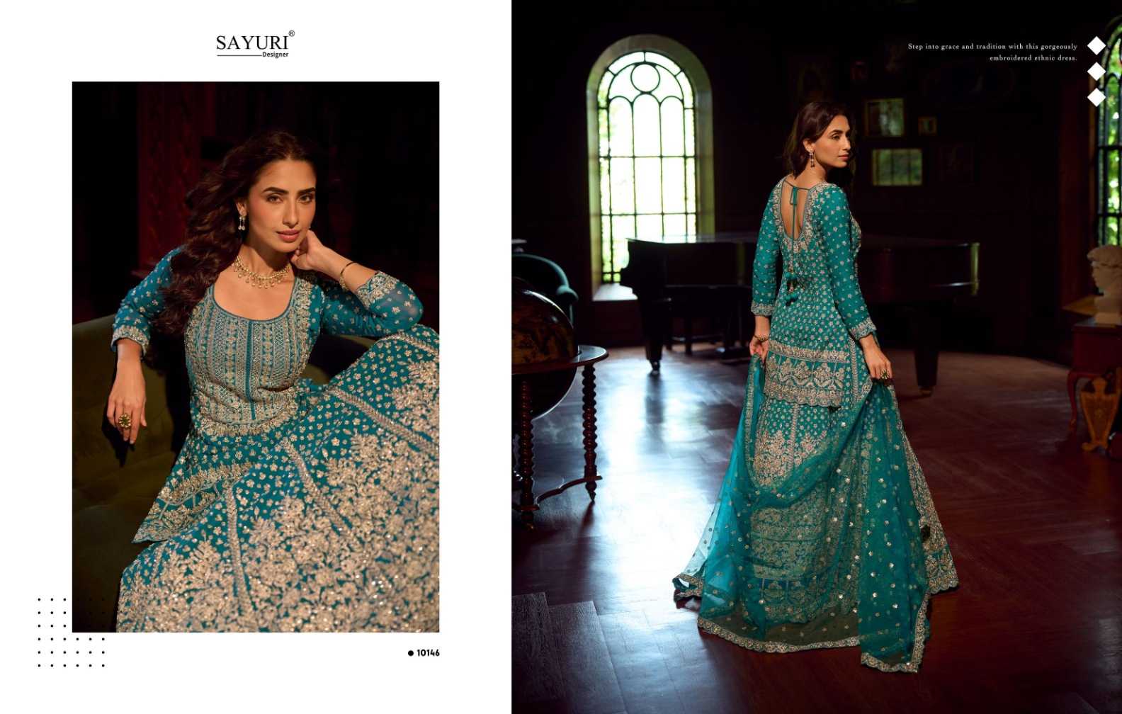 YNF Wholesale Premium Georgette Festive Kurtis KESH481 | Surat Manufacturer