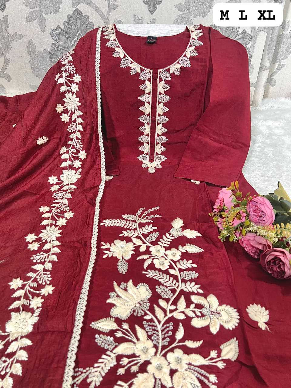 YNF Wholesale Premium Roman Silk Workwear Kurtis KESH594 AMRA | Surat Manufacturer
