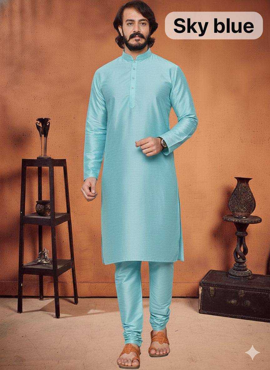 YNF Wholesale Premium Silk Mens Kurtas KESH650 NAZIM | Surat Manufacturer