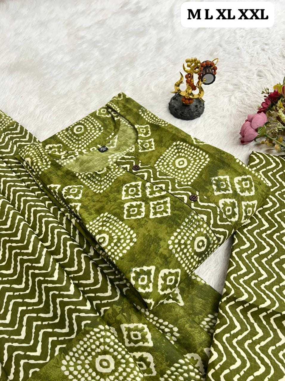 YNF Wholesale Pure Cotton Printed Kurtis KESH585 FALUNI | Surat Manufacturer