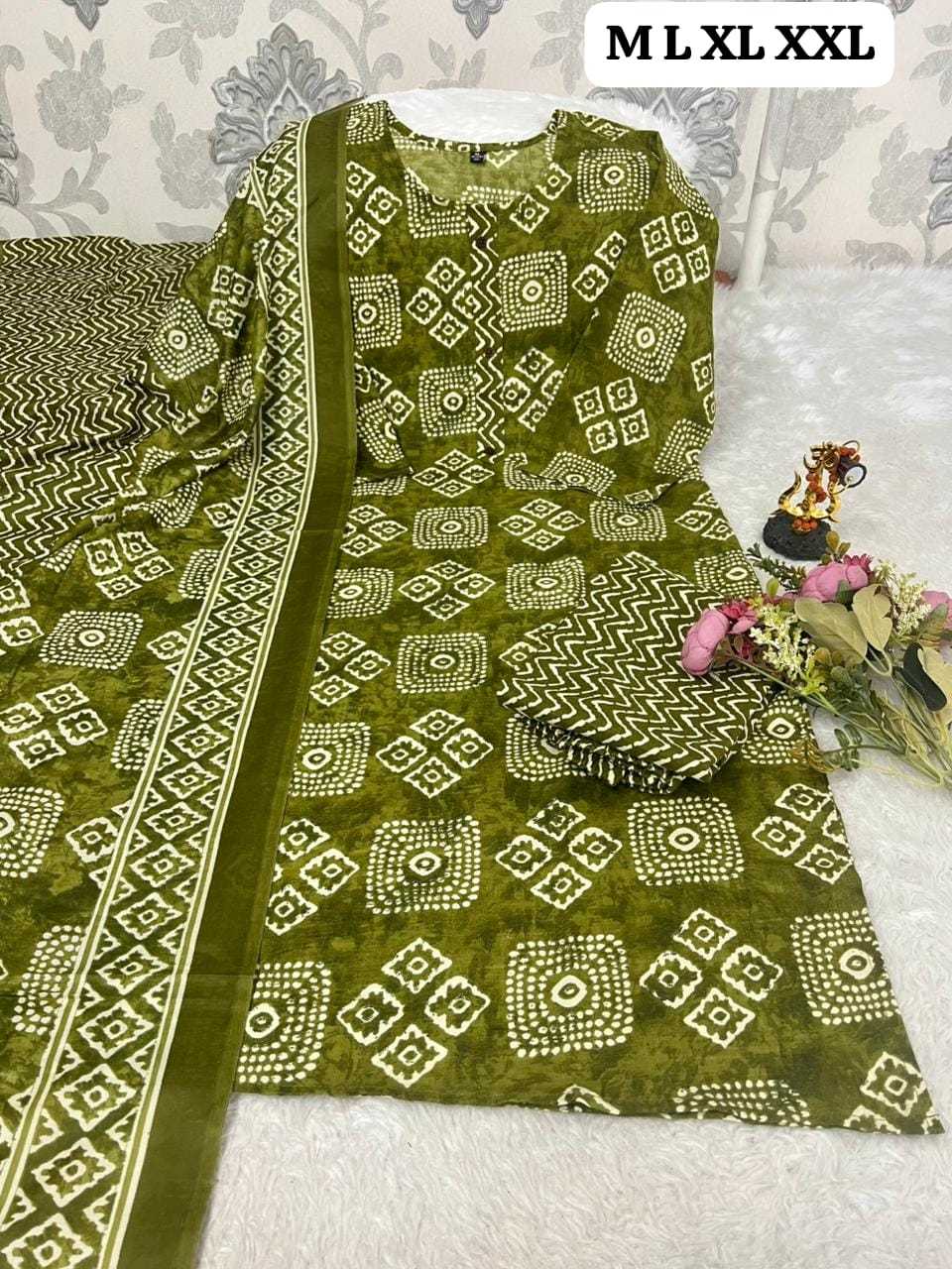 YNF Wholesale Pure Cotton Printed Kurtis KESH585 FALUNI | Surat Manufacturer