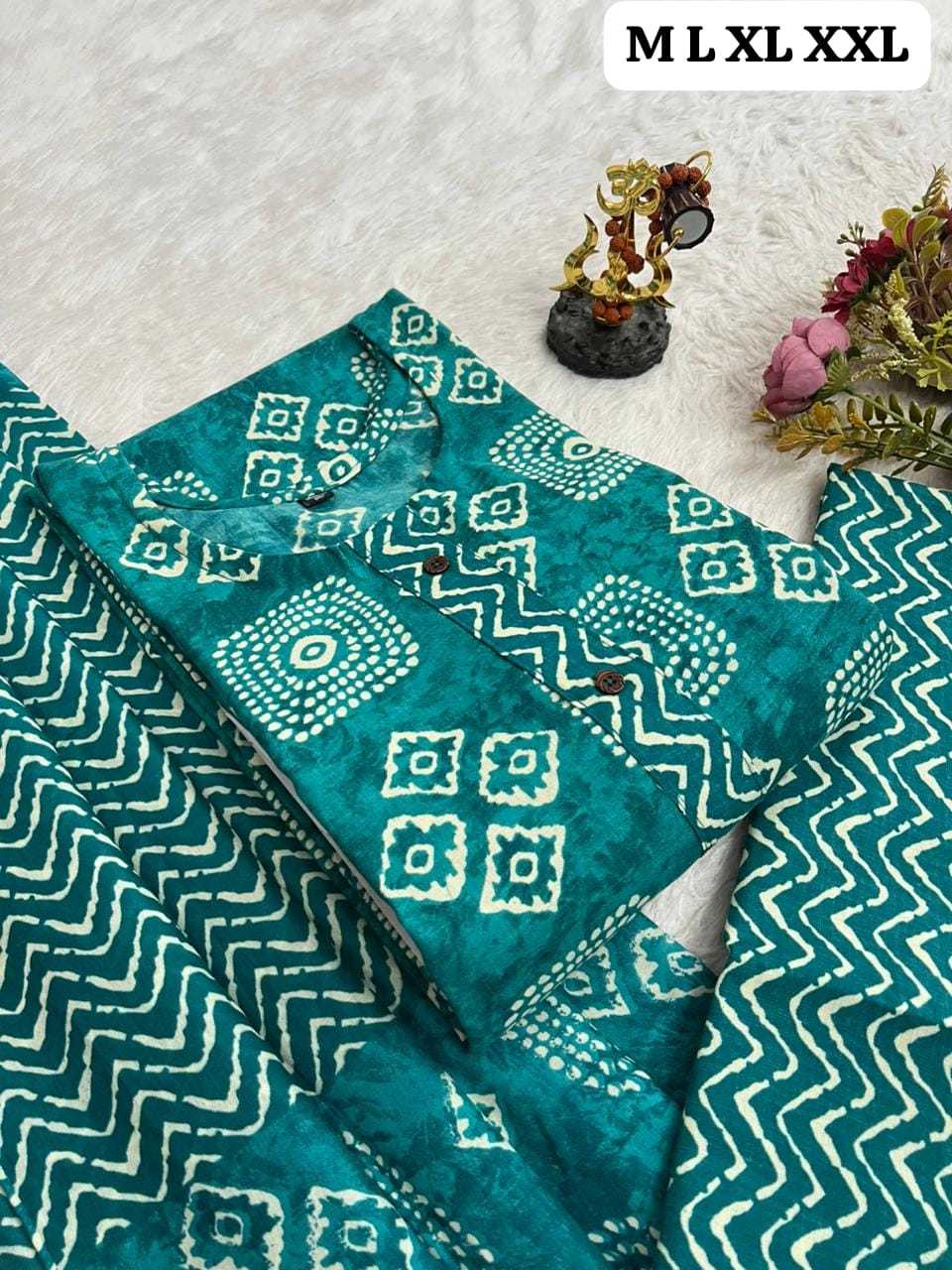 YNF Wholesale Pure Cotton Printed Kurtis KESH585 FALUNI | Surat Manufacturer