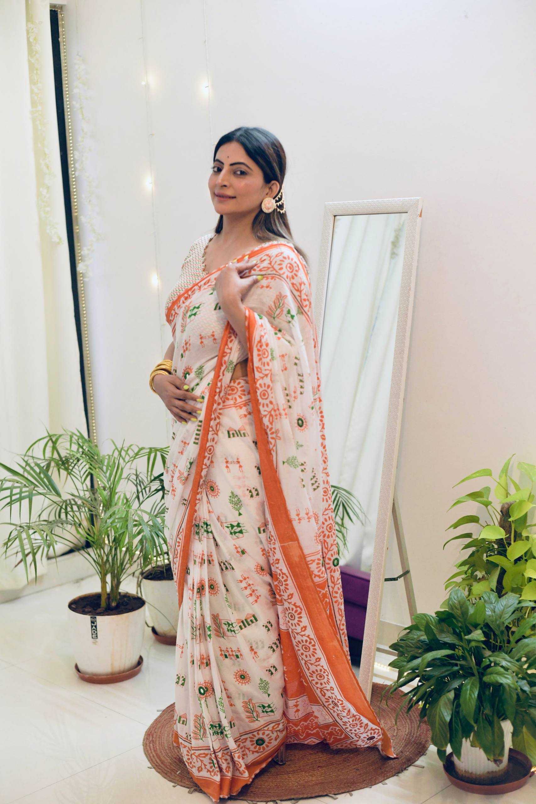 YNF Wholesale Pure Cotton Printed Sarees KESH621 Tiranga Vol-2 | Surat Manufacturer