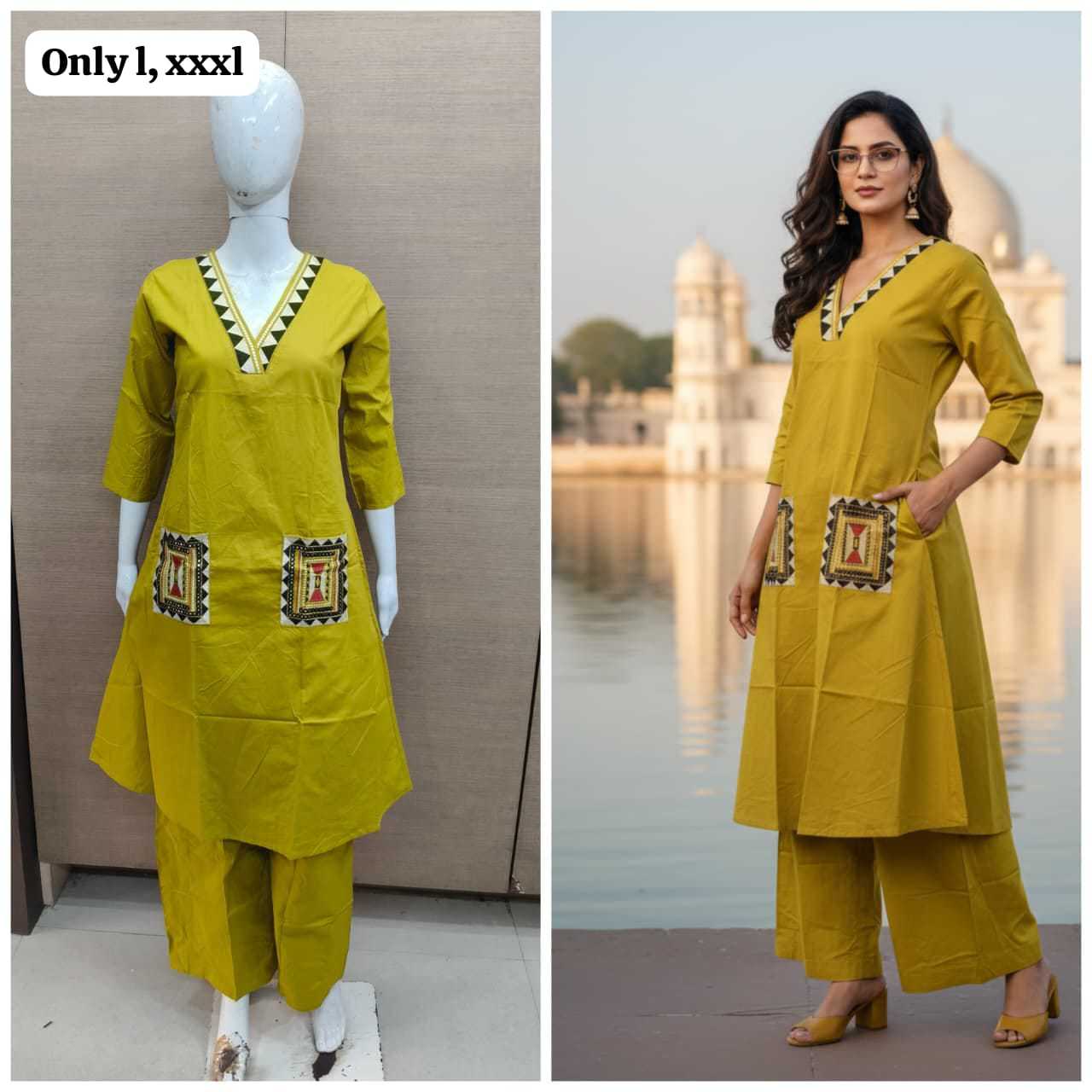 YNF Wholesale Pure Cotton A-Line Dresses KESH623 105 | Surat Manufacturer