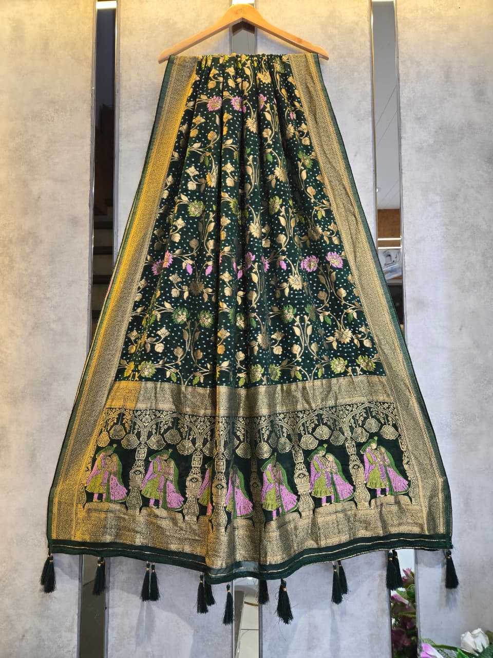 YNF Wholesale Pure Jorhat Gajji Modal Dupattas KESH580 jorjet khadi | Surat Manufacturer