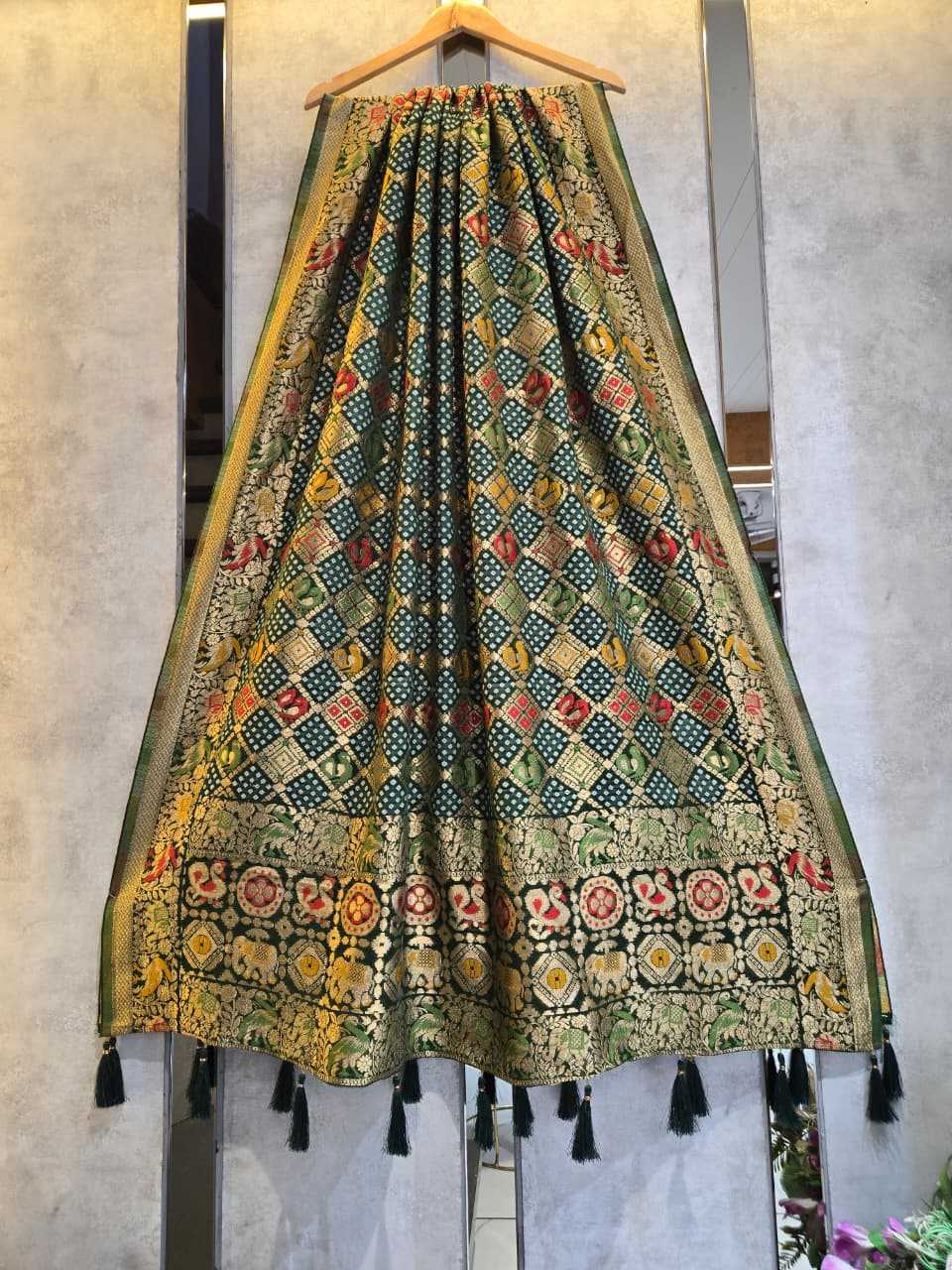 YNF Wholesale Pure Jorhat Gajji Modal Dupattas KESH580 patola | Surat Manufacturer