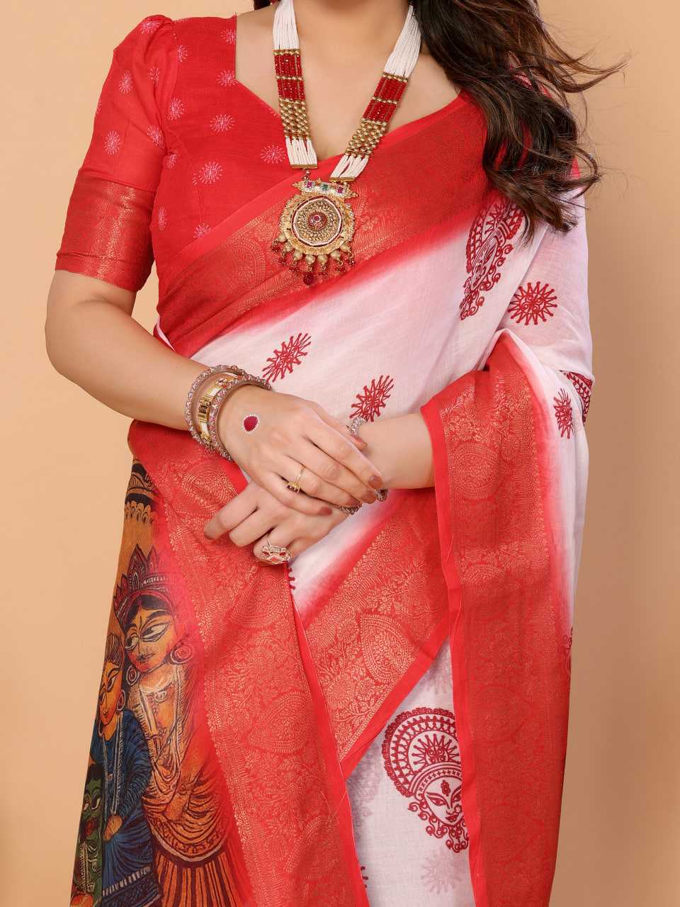 YNF Wholesale Pure Linen Designer Sarees KESH719 109 | Surat Manufacturer