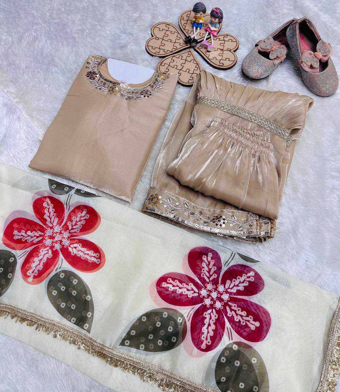 YNF Wholesale Pure Silk Kids Sharara KESH415 238 | Surat Manufacturer