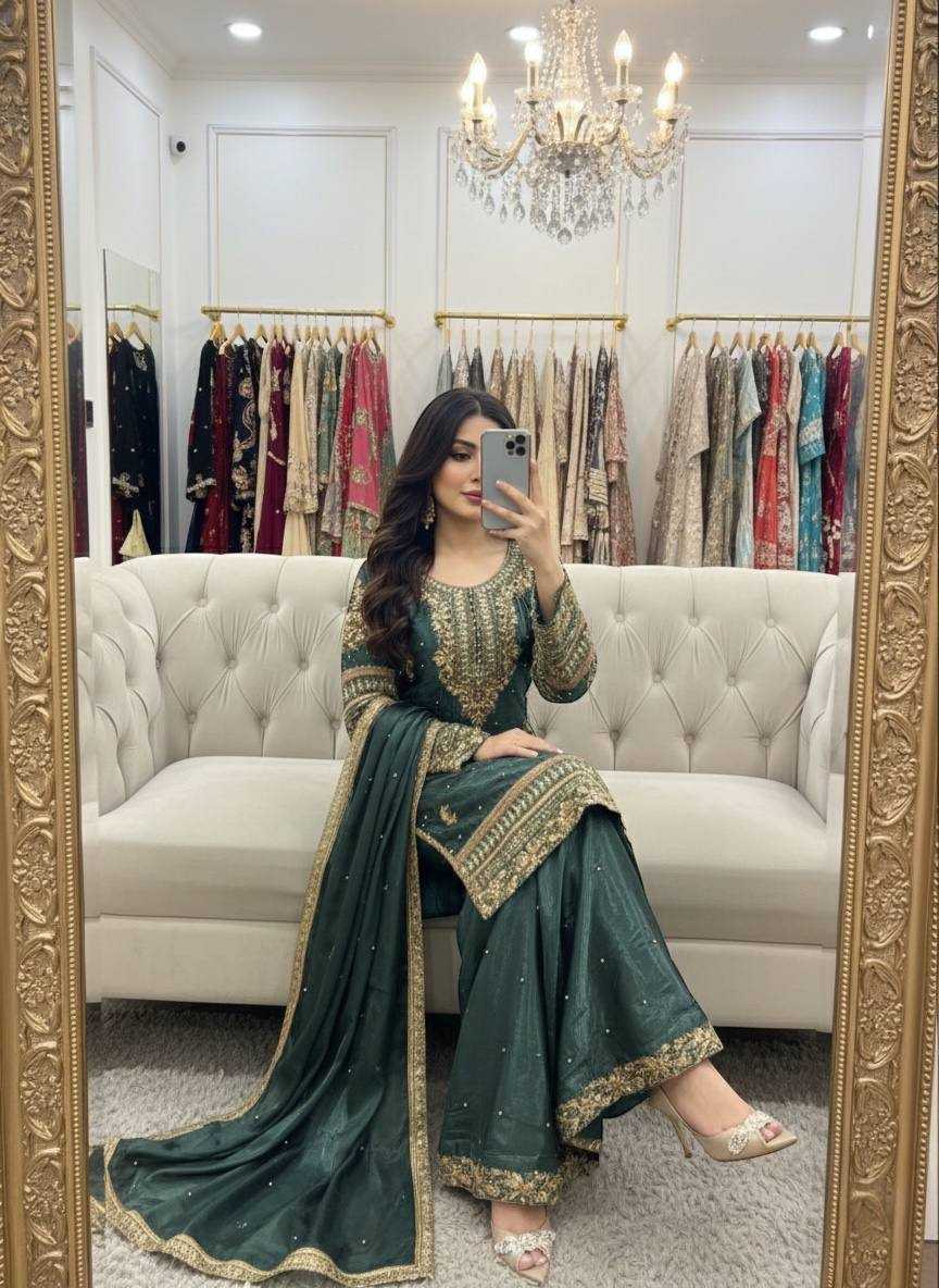 YNF Wholesale Pure Silk Embroidery Suits KESH506 1245 | Surat Manufacturer