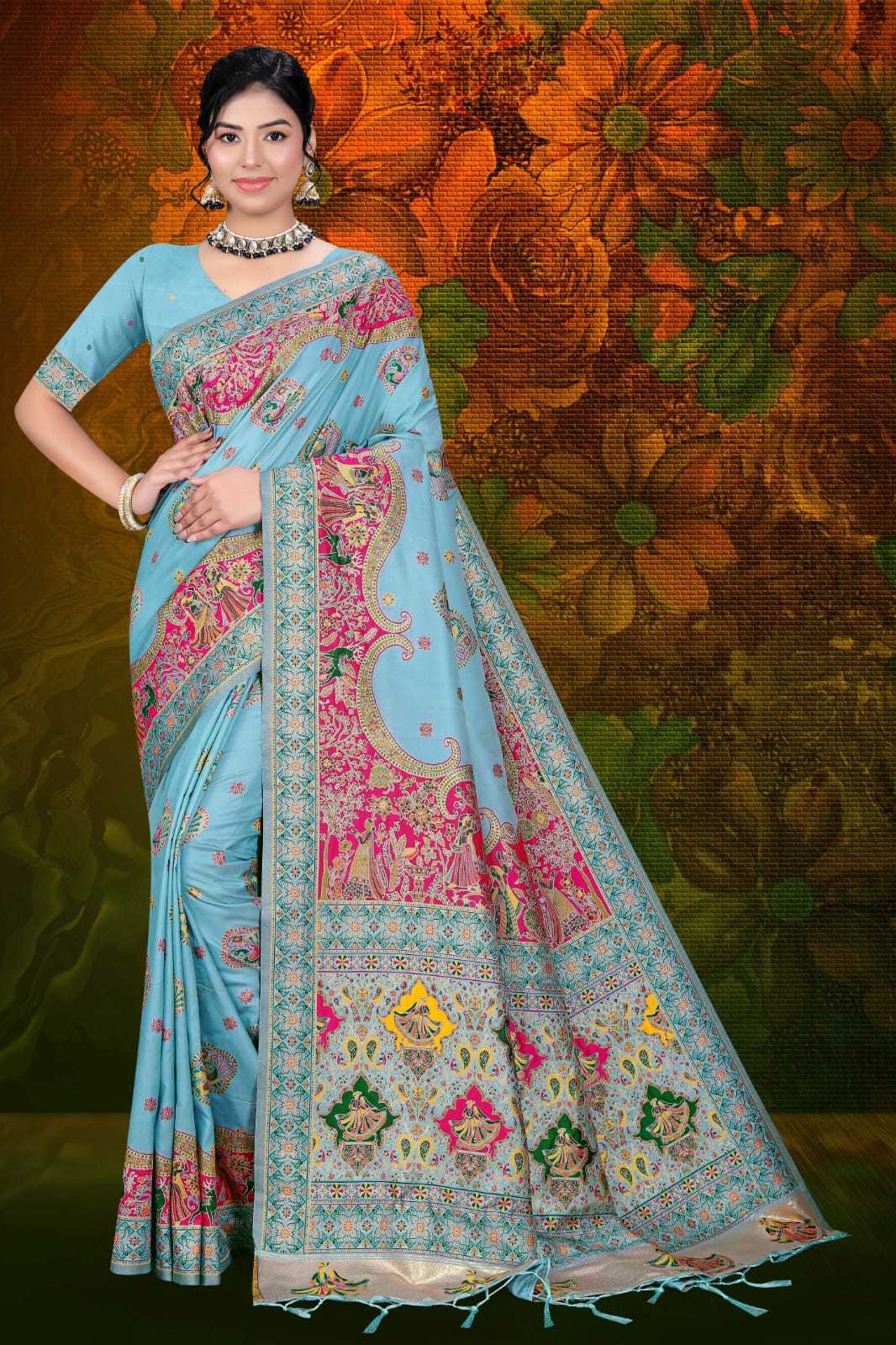 YNF Wholesale Pure Silk Paithani Sarees KESH724 20 | Surat Manufacturer
