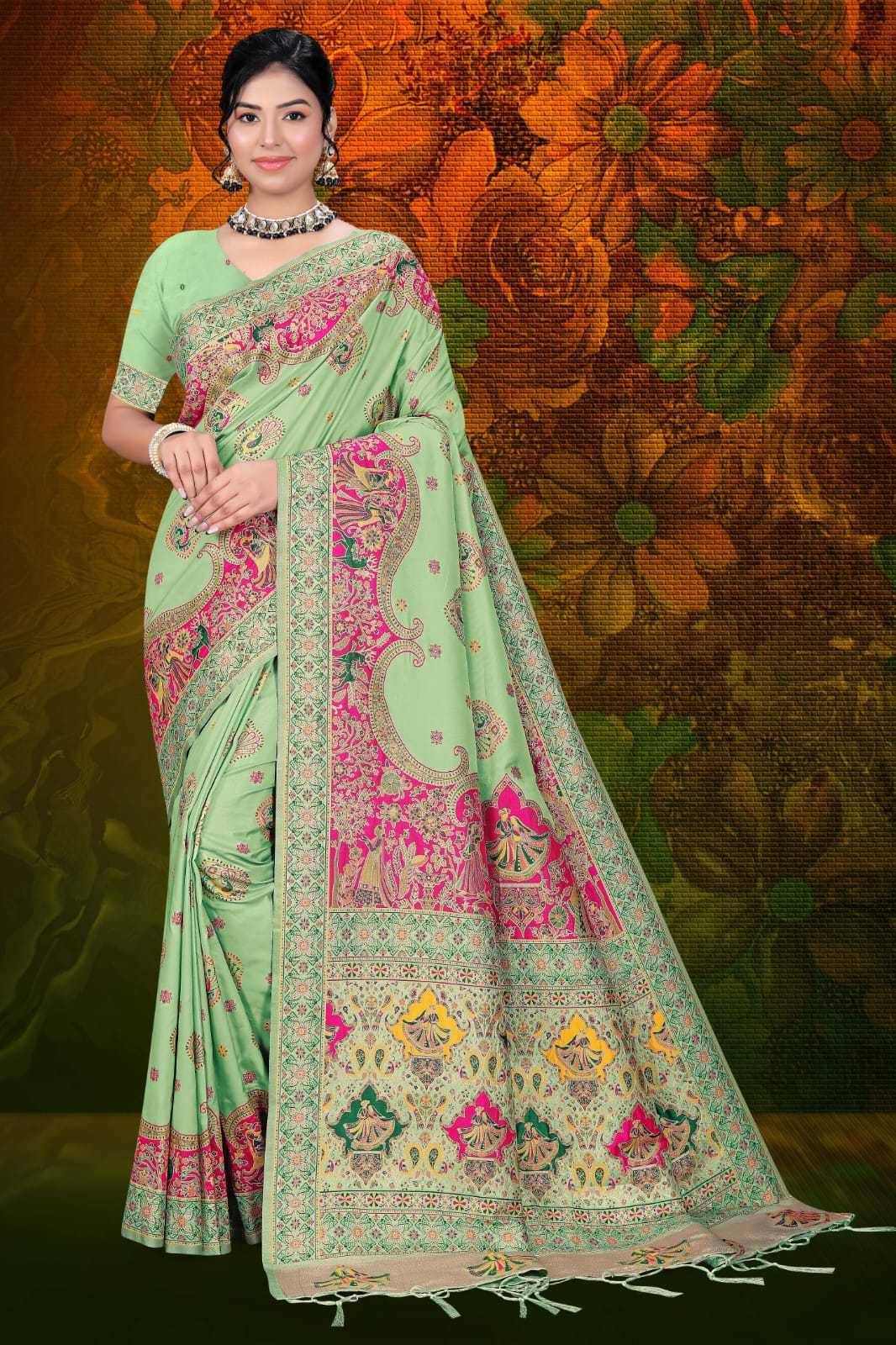 YNF Wholesale Pure Silk Paithani Sarees KESH724 20 | Surat Manufacturer