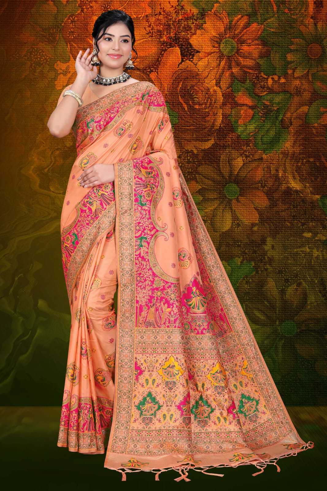 YNF Wholesale Pure Silk Paithani Sarees KESH724 20 | Surat Manufacturer