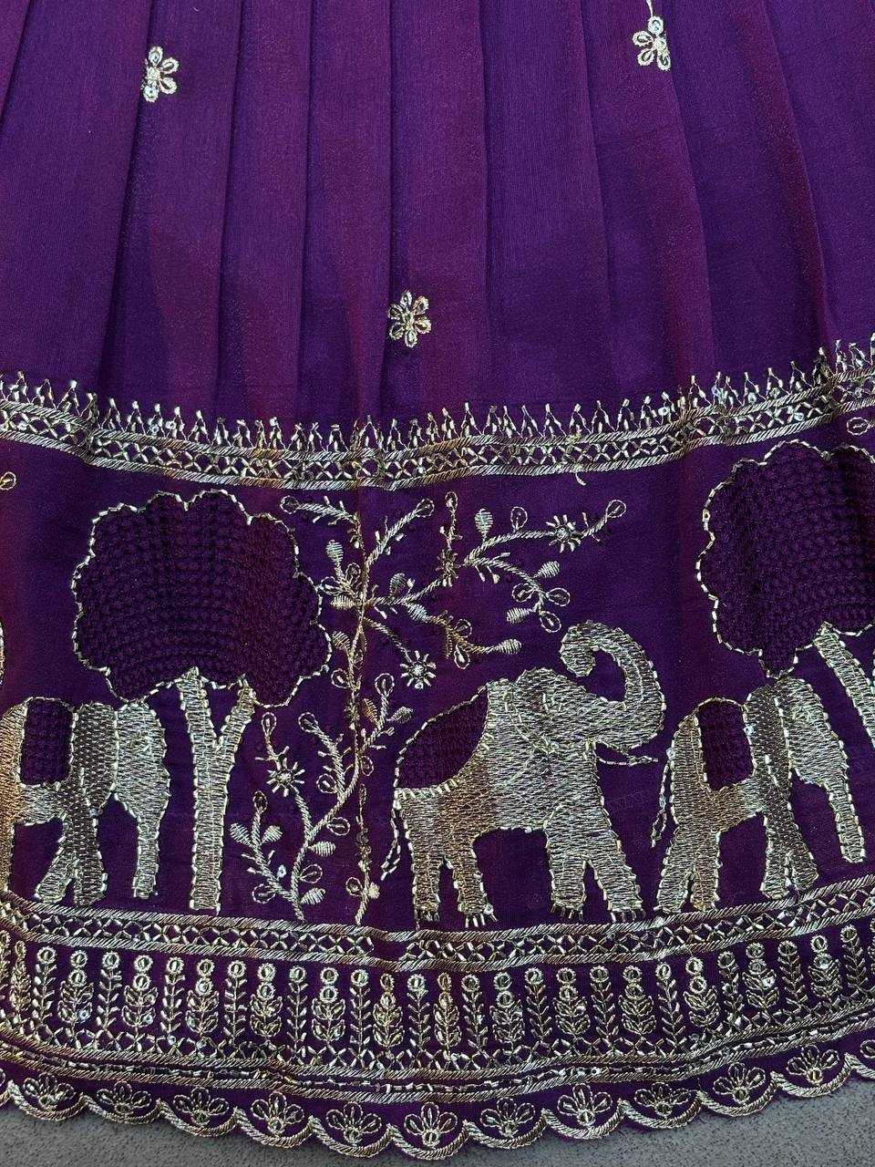 YNF Wholesale Pure Soft Kids Lehenga KESH709 33 | Surat Manufacturer