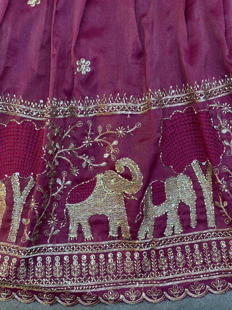 YNF Wholesale Pure Soft Kids Lehenga KESH709 33 | Surat Manufacturer