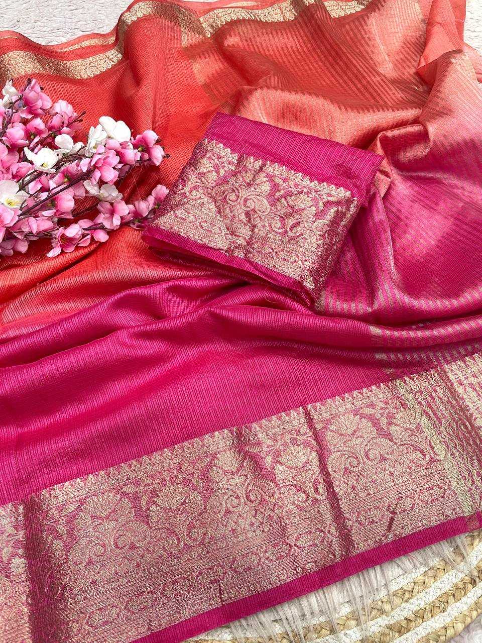 YNF Wholesale Pure Soft Soft Silk Sarees RIN230 723 | Surat Manufacturer