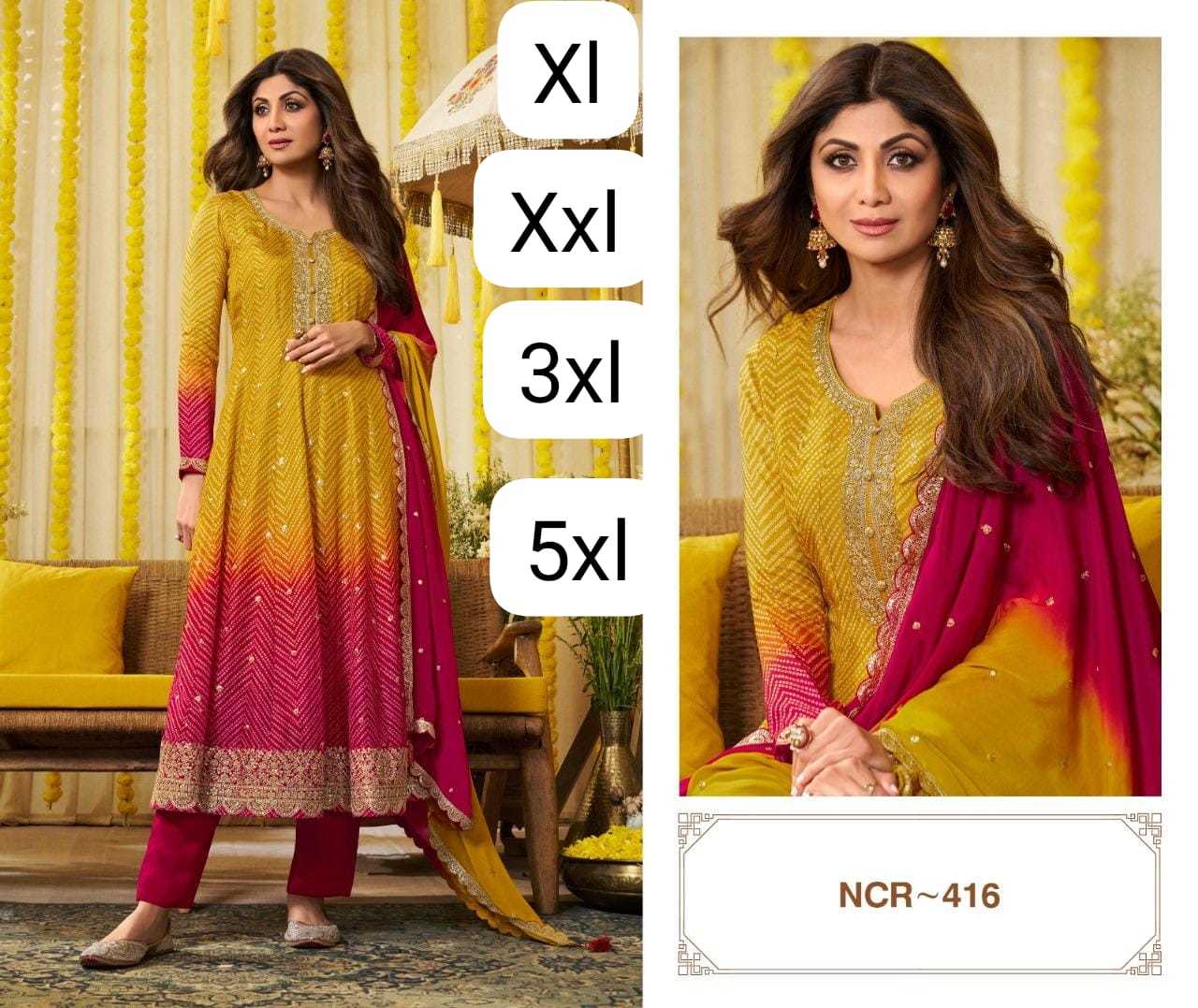 YNF Wholesale Pure Viscos Printed Suits KESH677 SHADING ANARKALI | Surat Manufacturer