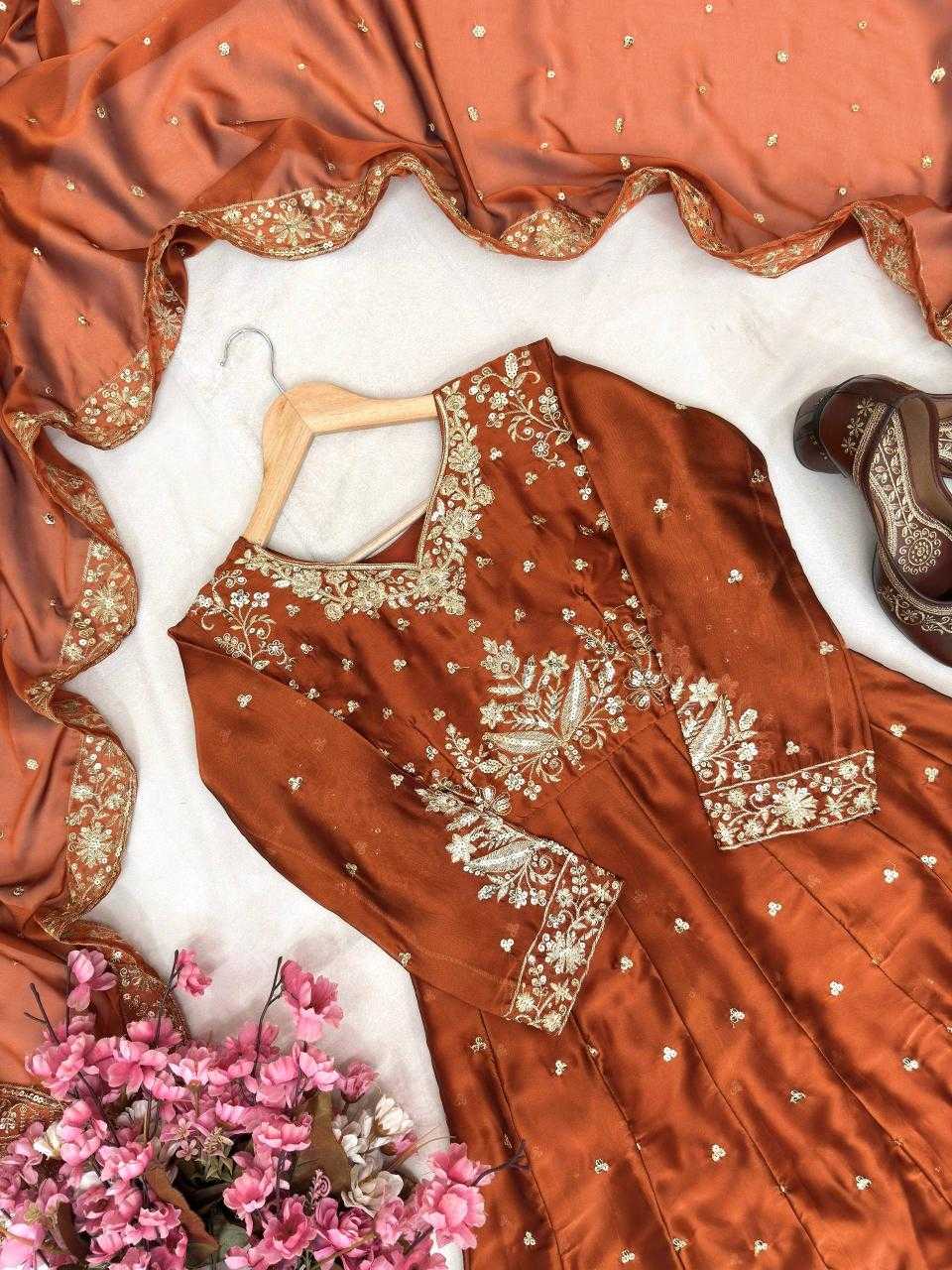 YNF Wholesale Rangoli Silk Anarkali Gown KESH492 1440 | Surat Manufacturer