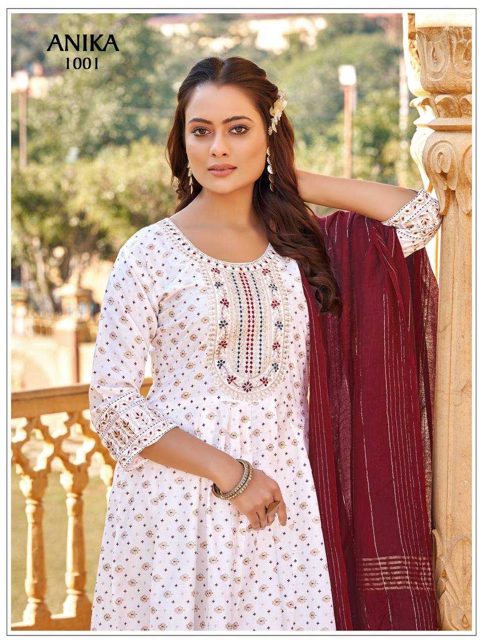 YNF Wholesale Rayon Fancy Gowns RIN131 ANIKA | Surat Manufacturer