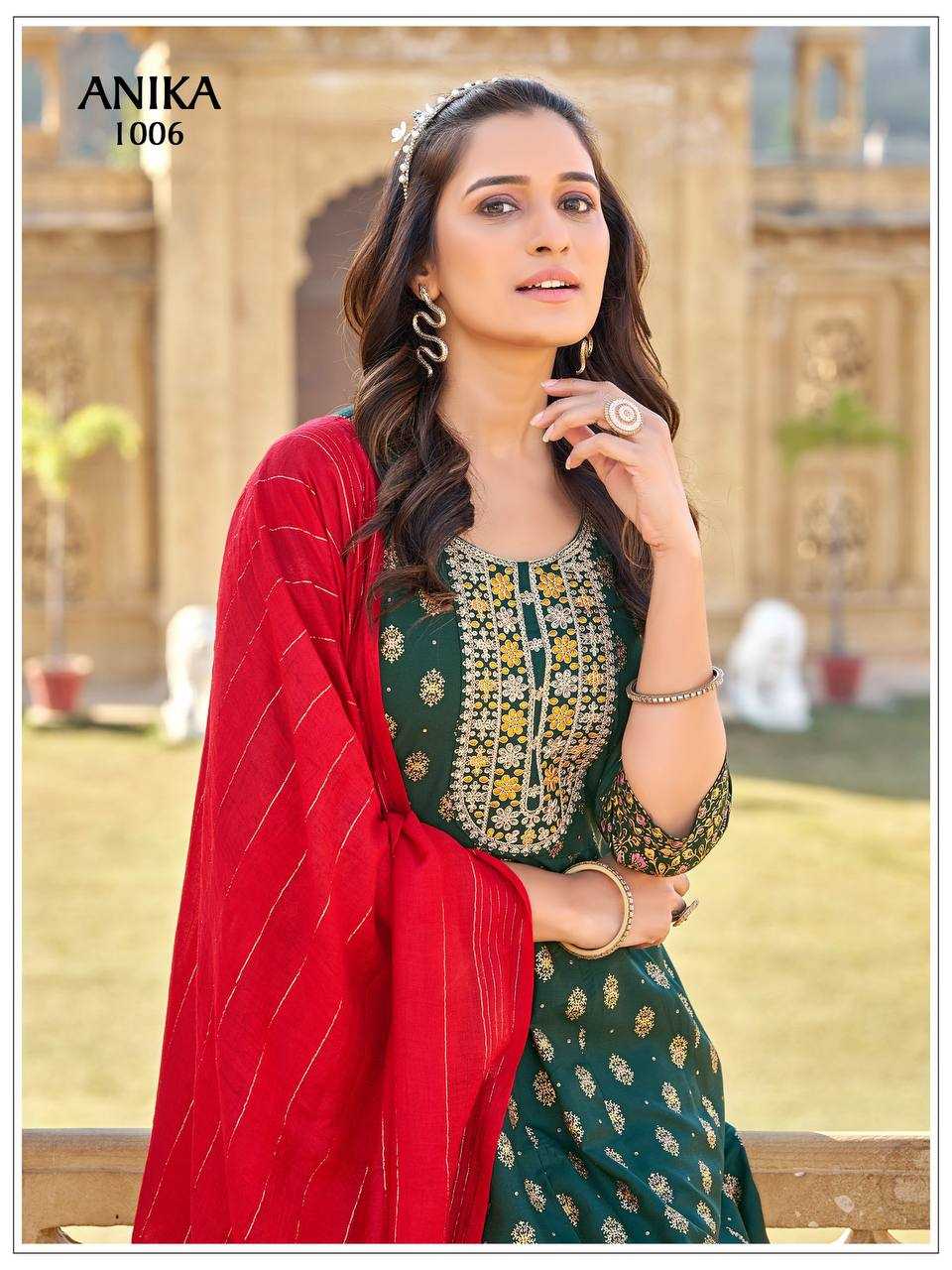YNF Wholesale Rayon Fancy Gowns RIN131 ANIKA | Surat Manufacturer