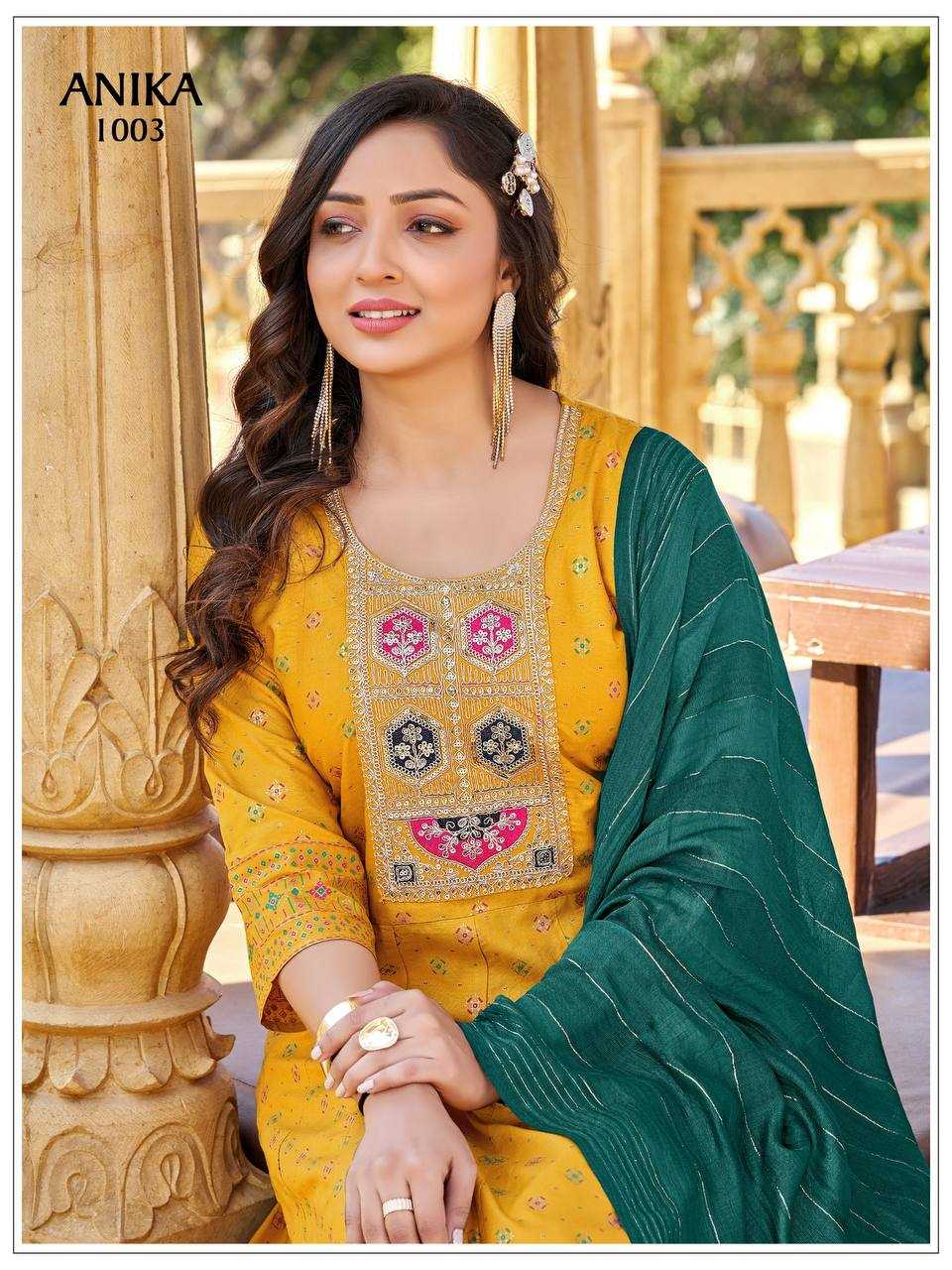 YNF Wholesale Rayon Fancy Gowns RIN131 ANIKA | Surat Manufacturer