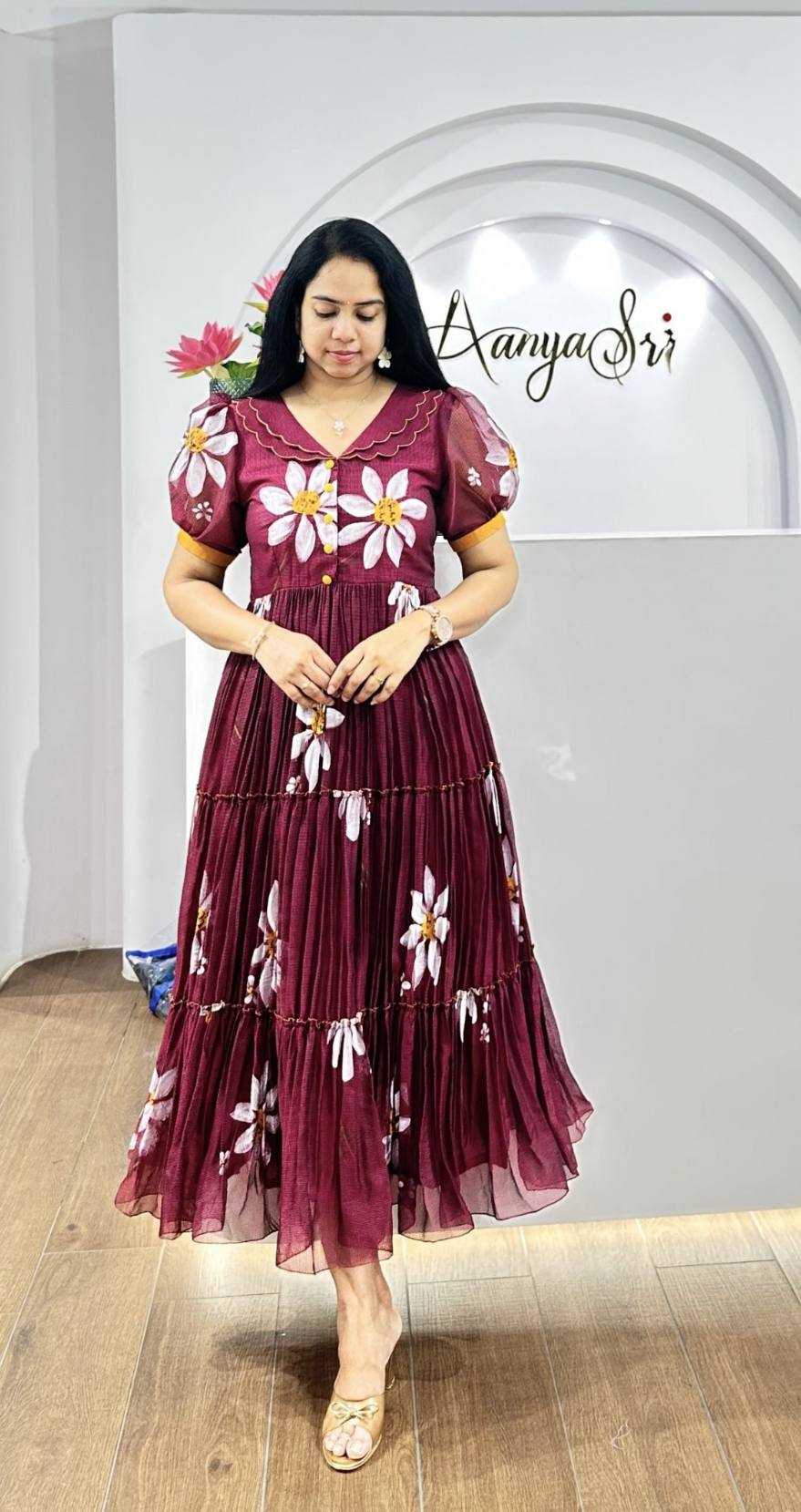 YNF Wholesale Scuba Party Wear Dresses KESH210 2546 | Surat Manufacturer