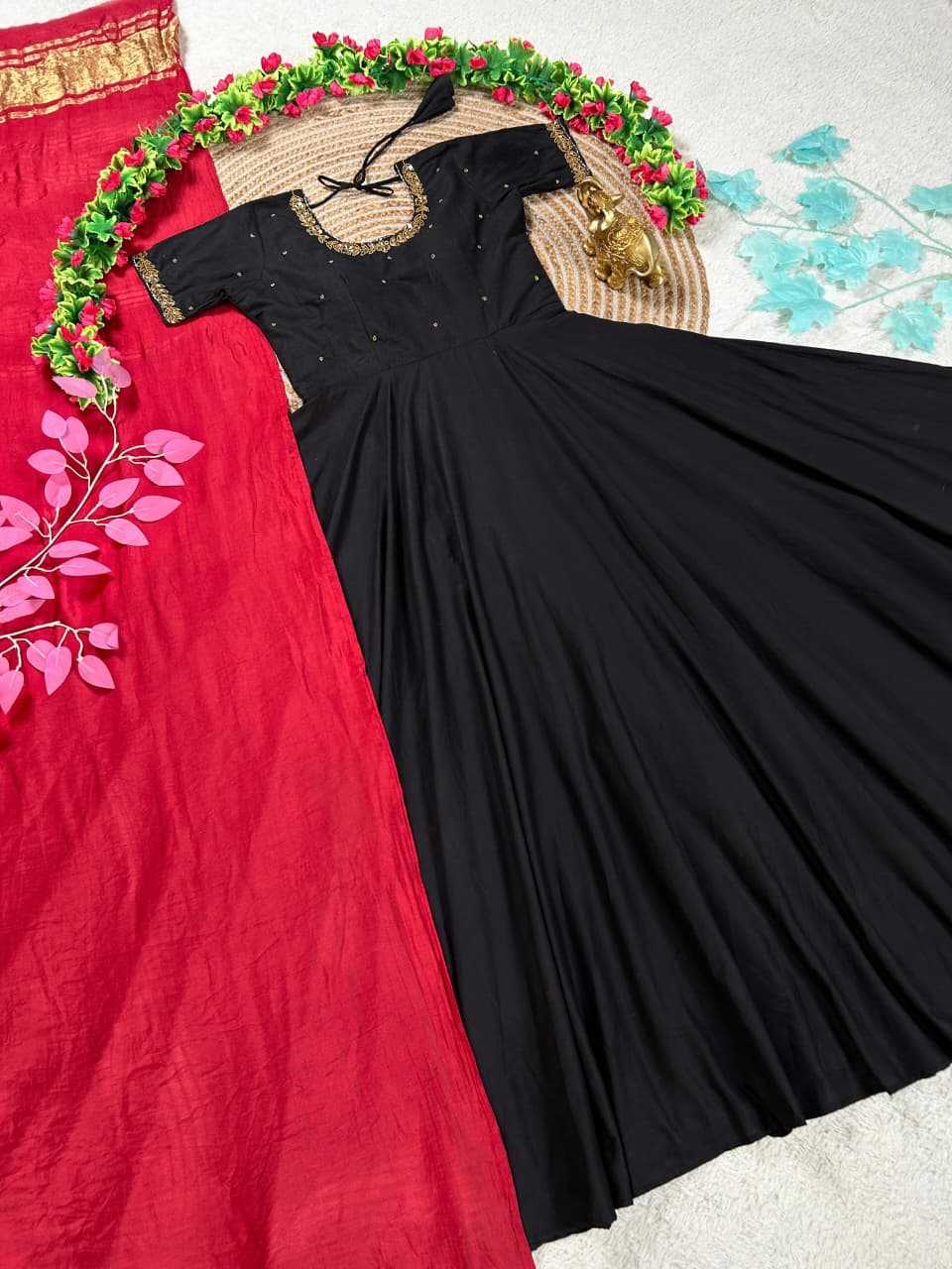 YNF Wholesale Silk Cotton Fancy Gowns KESH505 Cotton Silk | Surat Manufacturer