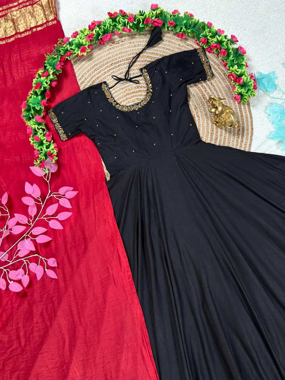 YNF Wholesale Silk Cotton Fancy Gowns KESH505 Cotton Silk | Surat Manufacturer
