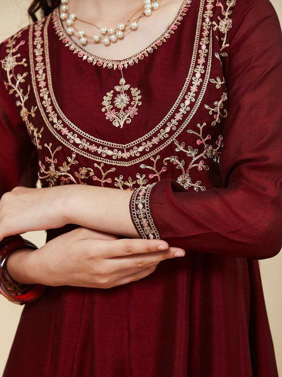 YNF Wholesale Silk Kids Anarkali Suits KESH461 214 | Surat Manufacturer