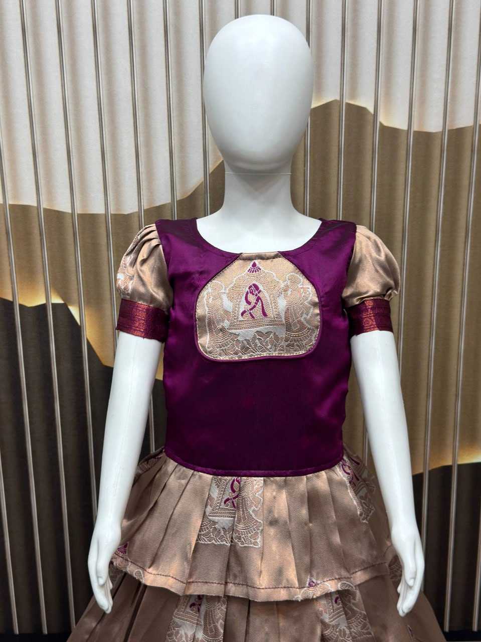 YNF Wholesale Silk Kids Lehenga KESH642 066 | Surat Manufacturer