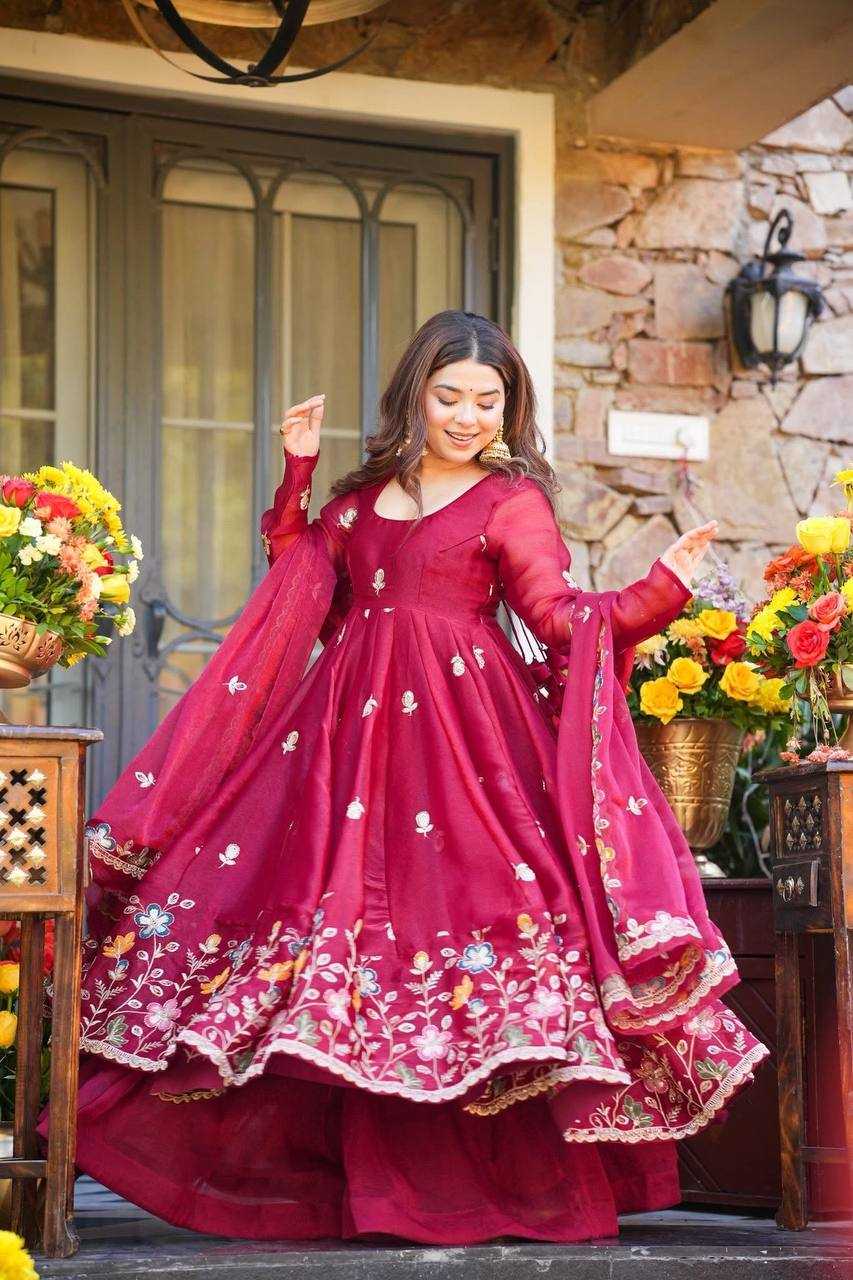 YNF Wholesale Silk Party Wear Dresses RIN133 1559 | Surat Manufacturer