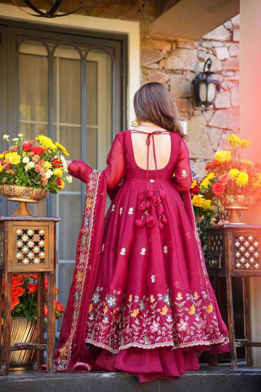 YNF Wholesale Silk Party Wear Dresses RIN133 1559 | Surat Manufacturer