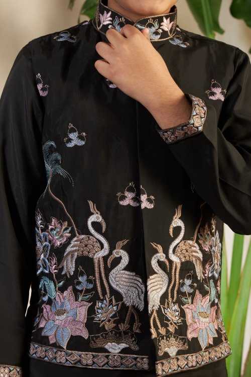YNF Wholesale Silk Boys Kurta Pyjama RIN202 91051 LITTLE VIRAASAT | Surat Manufacturer
