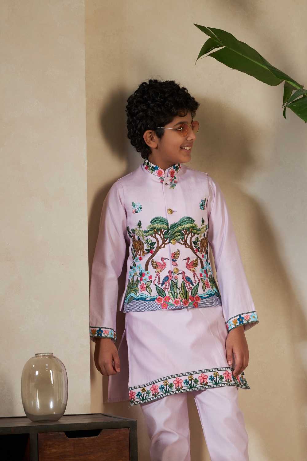 YNF Wholesale Silk Boys Kurta Pyjama RIN202 91061 ROYAL VANTARA | Surat Manufacturer